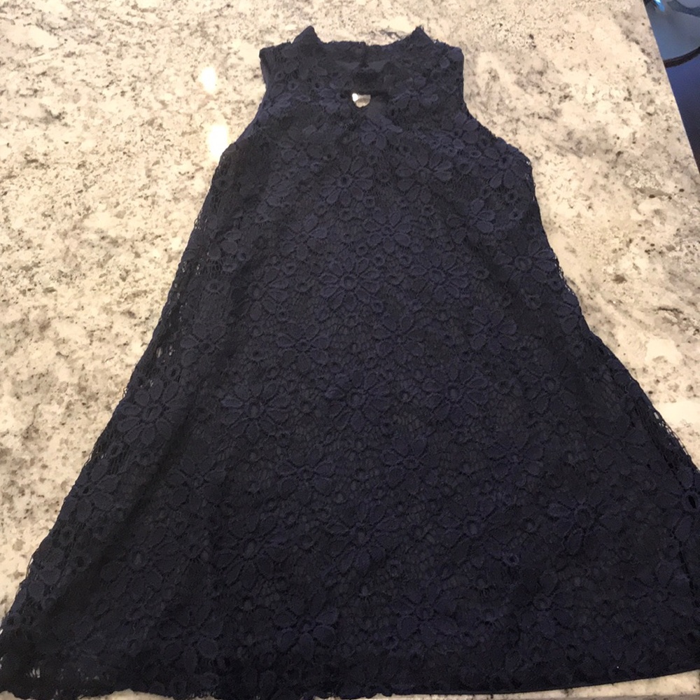 Navy blue dress